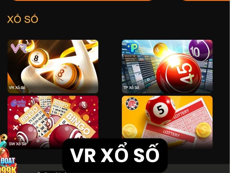 VR xổ số quen thuộc với nhiều thành viên yêu thích lô đề tại 8KBET